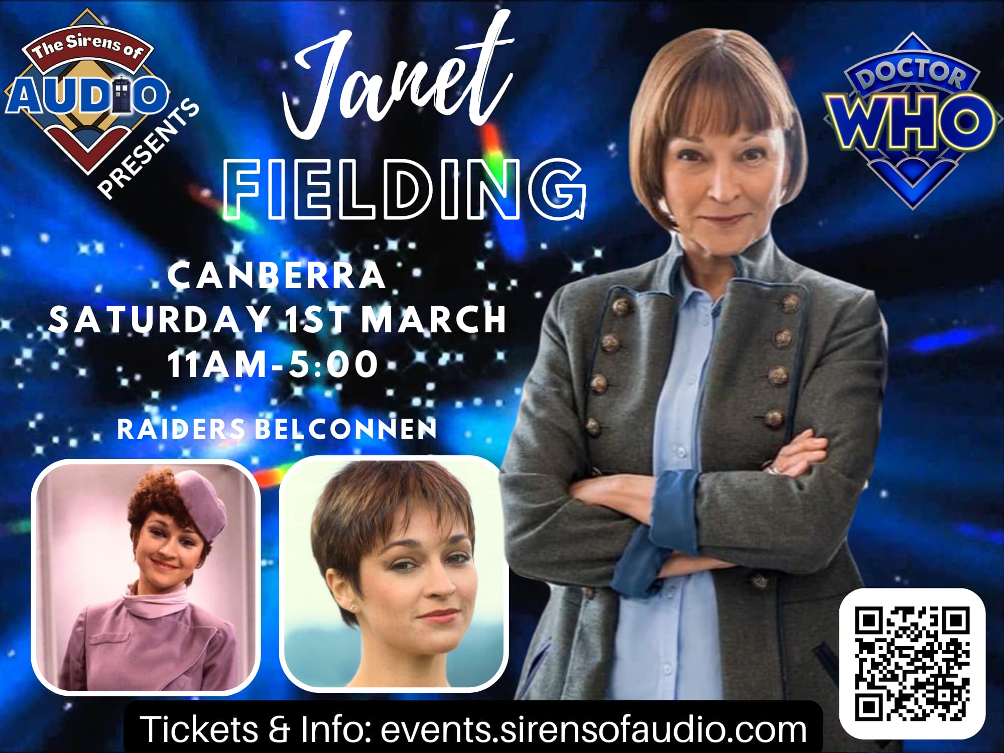 Surprise, Canberra! Janet... - Doctor Who Club of Australia | Facebook