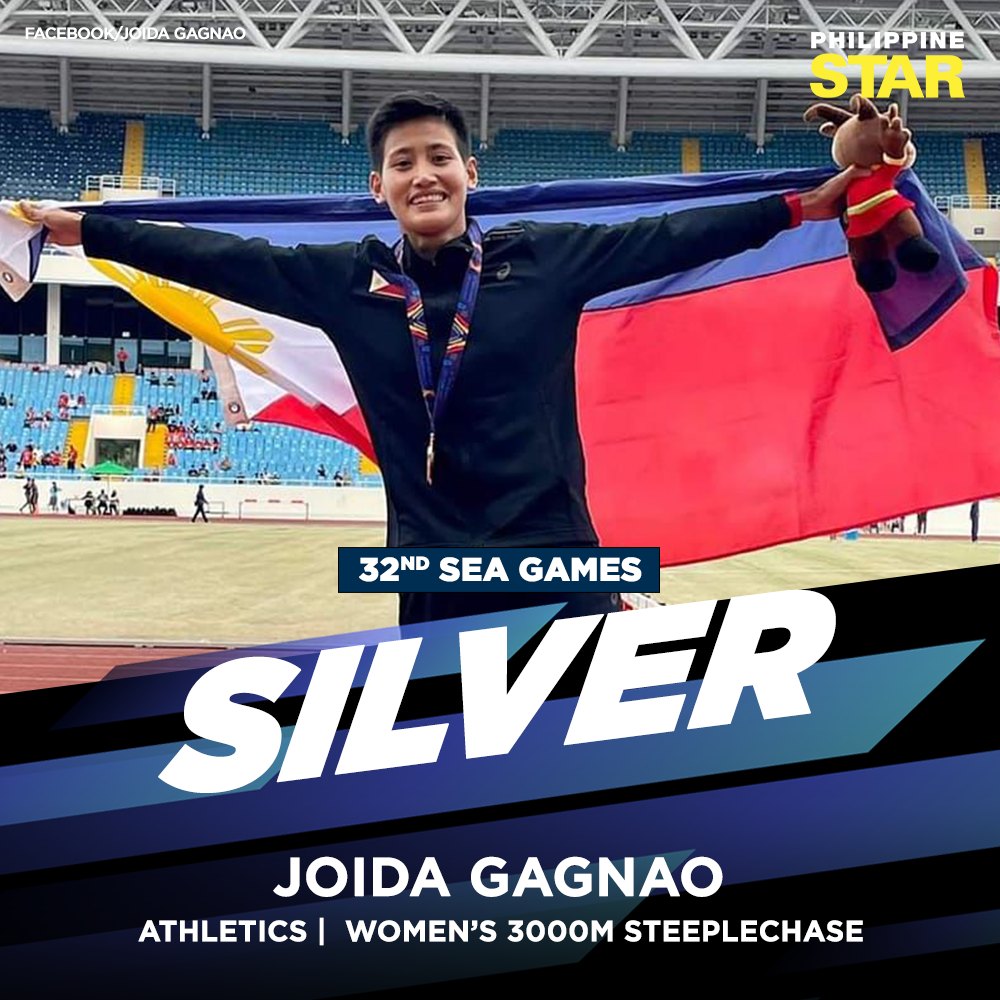 Philippine Star - SILVER 🥈 Athlete Joida Gagnao snatches...