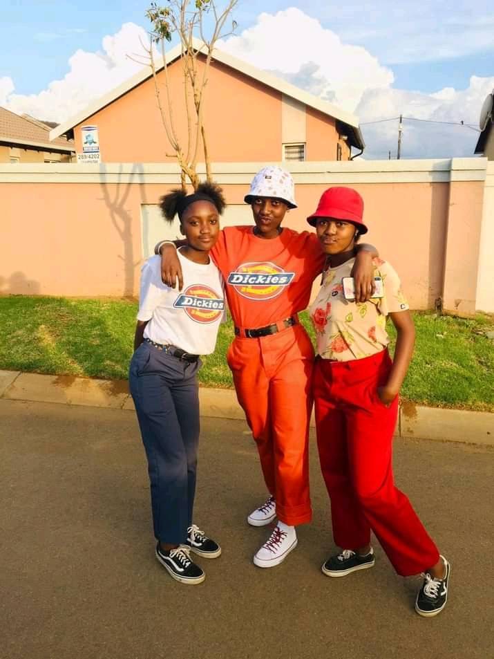 Pantsula girls in dress code.❤️🏌🏽