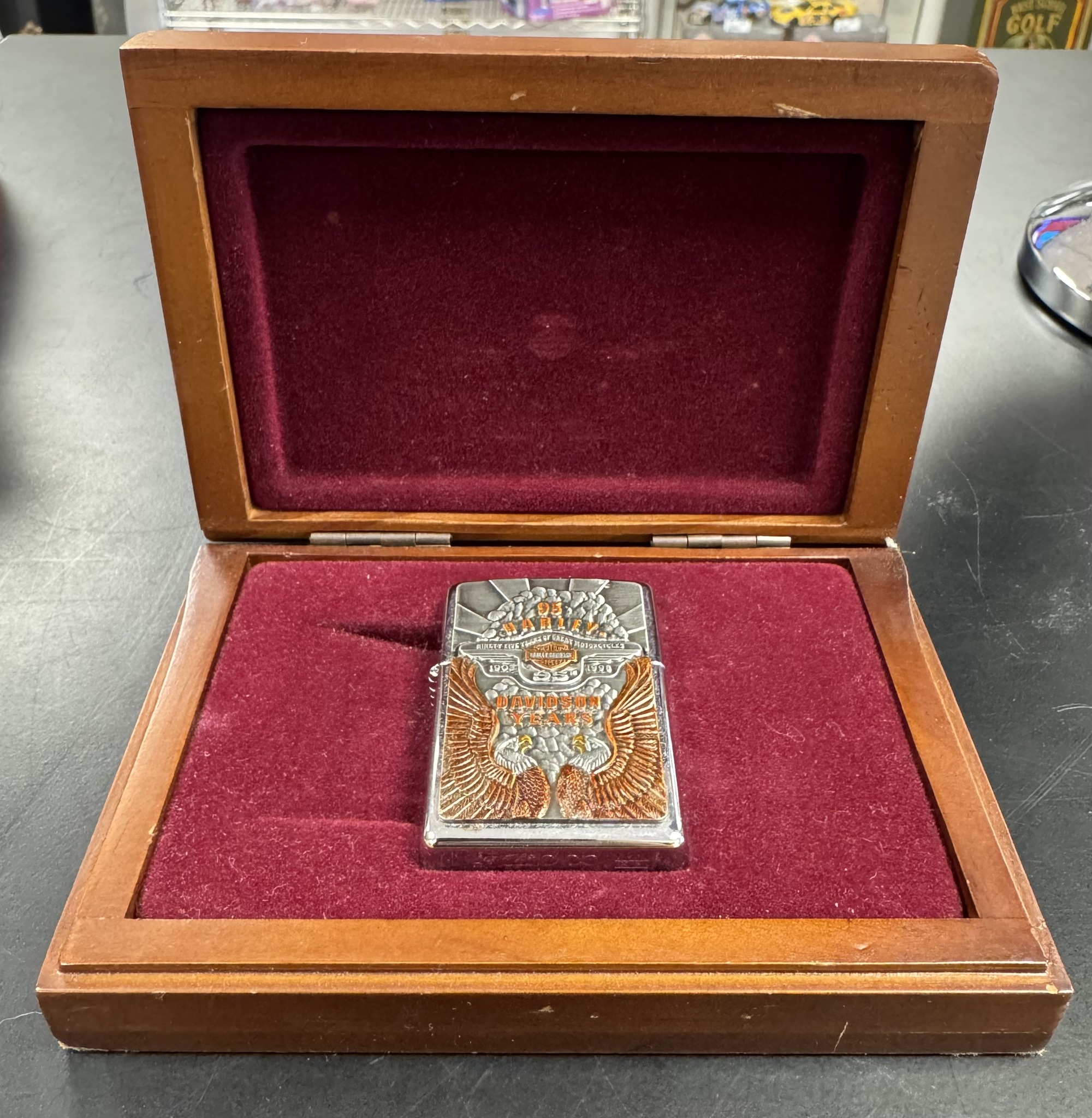 San - ? Harley-Davidson 95th Anniversary Zippo Lighter (Limited 