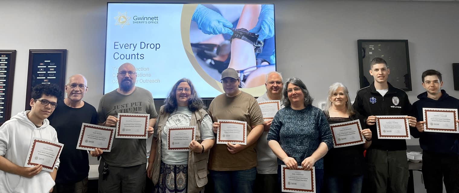 Gwinnett - Congratulations to all attendees from the second Every Drop ...