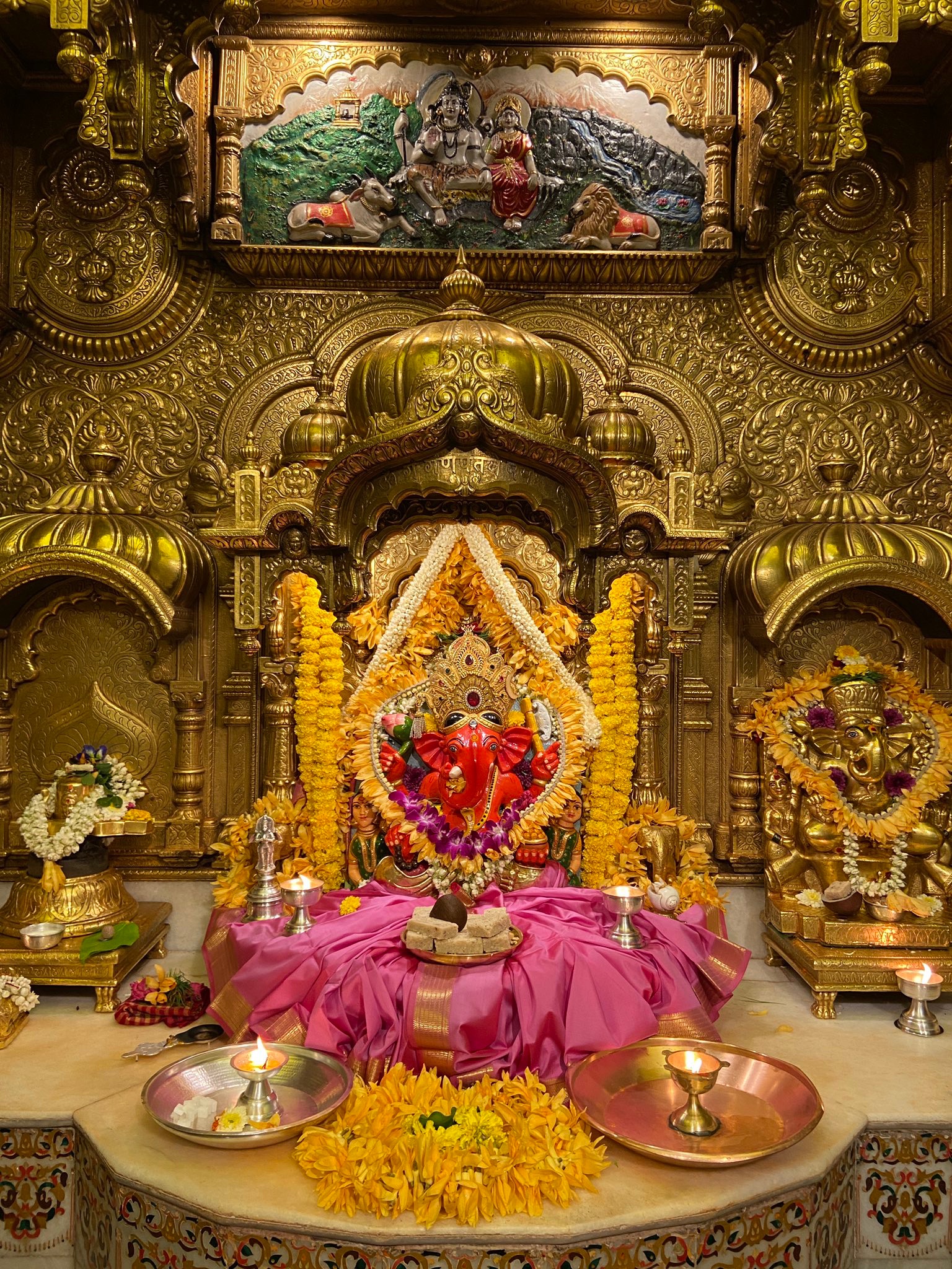 India History - The grand Siddhi Vinayak Temple at... | Facebook