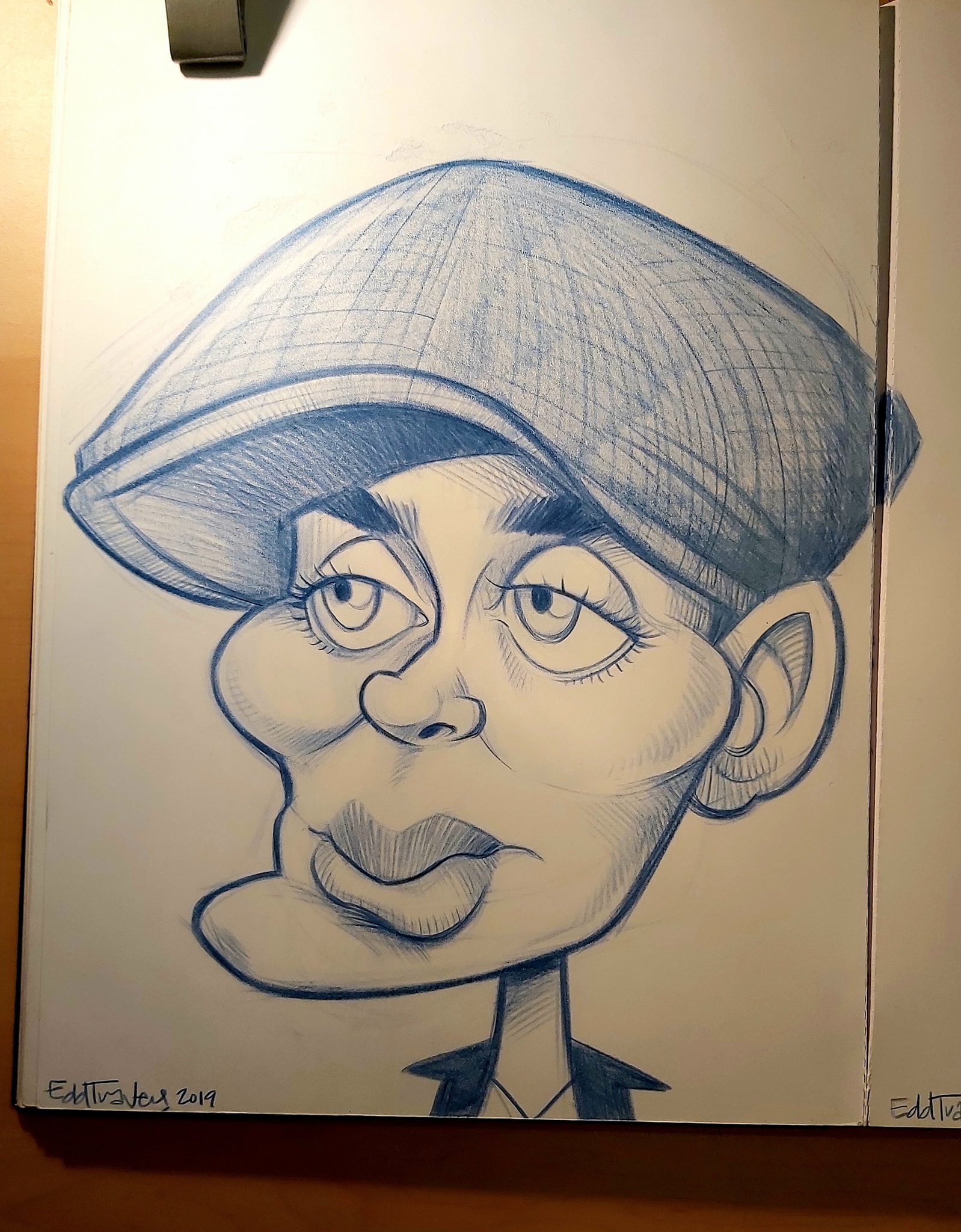 As Peaky Blinders... - Edd's Heads Caricatures by Edd Travers