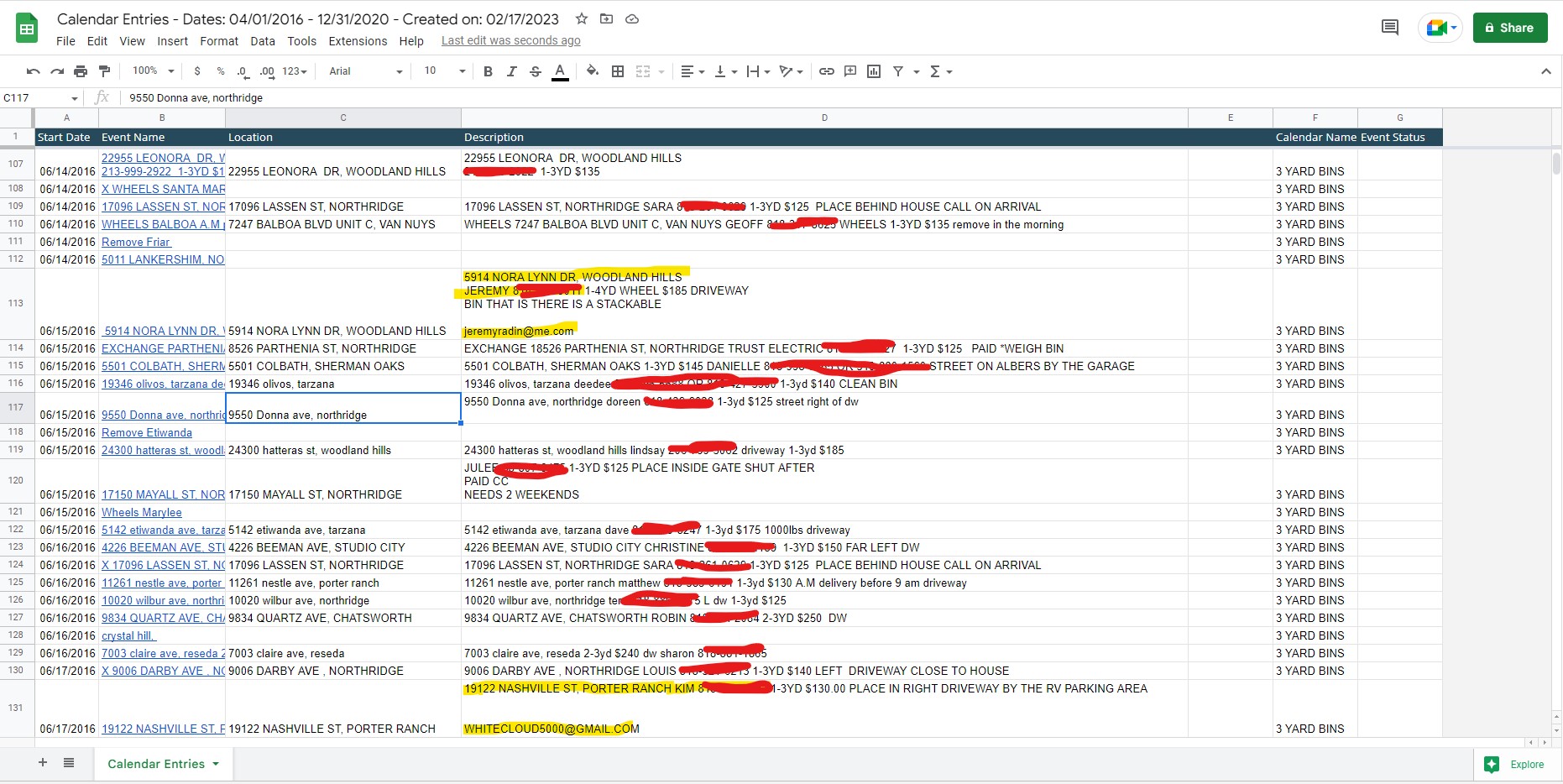 LiSA BEST -Day- & LiSA BEST -Way-完全生産限定 Google Sheets template for mail merges with more than 6 columns