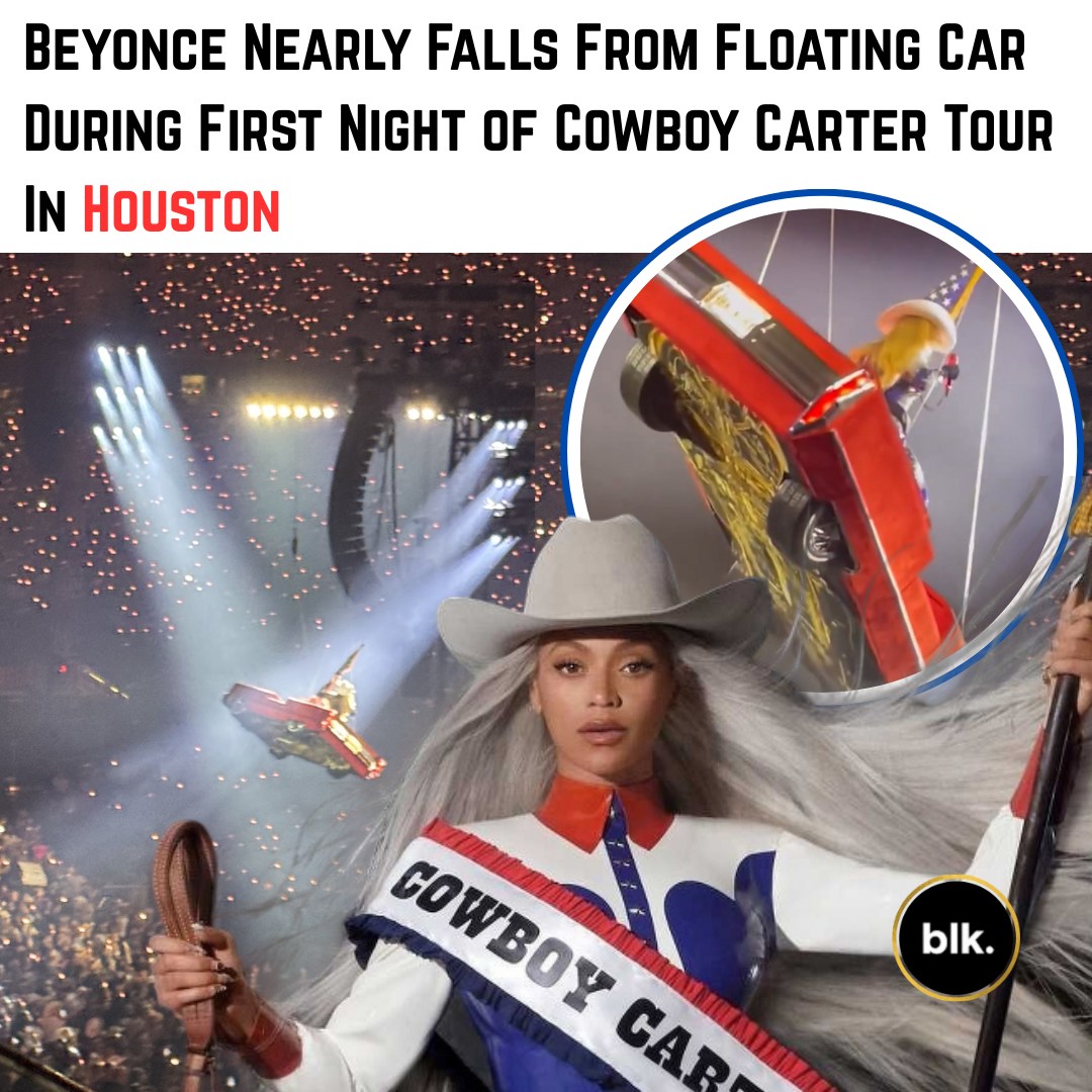 Blk - Beyoncé had a malfunction in the middle of her Cowboy Carter Tour ...