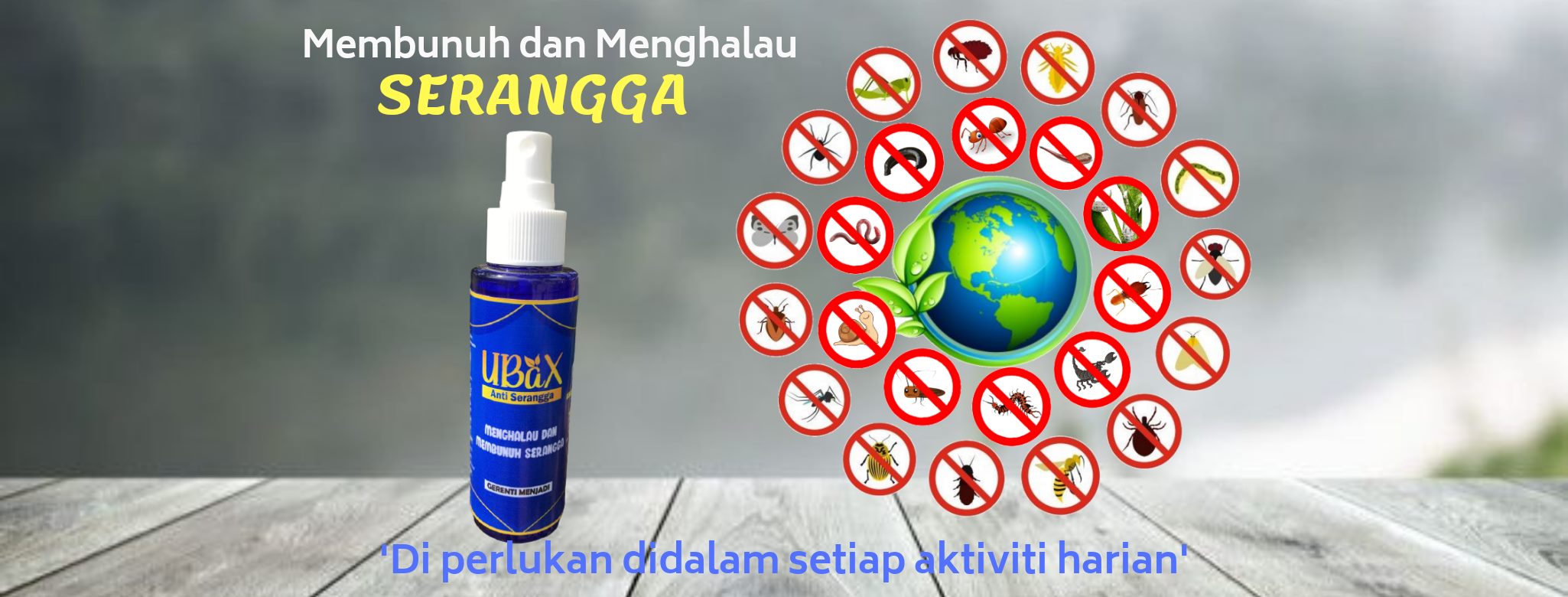 UBAX - Spray Anti Serangga II