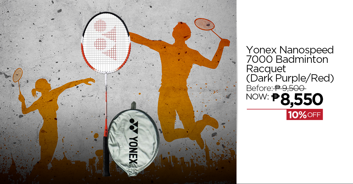 Lazada - Rule the court with a Yonex Nanospeed 7000 Badminton 