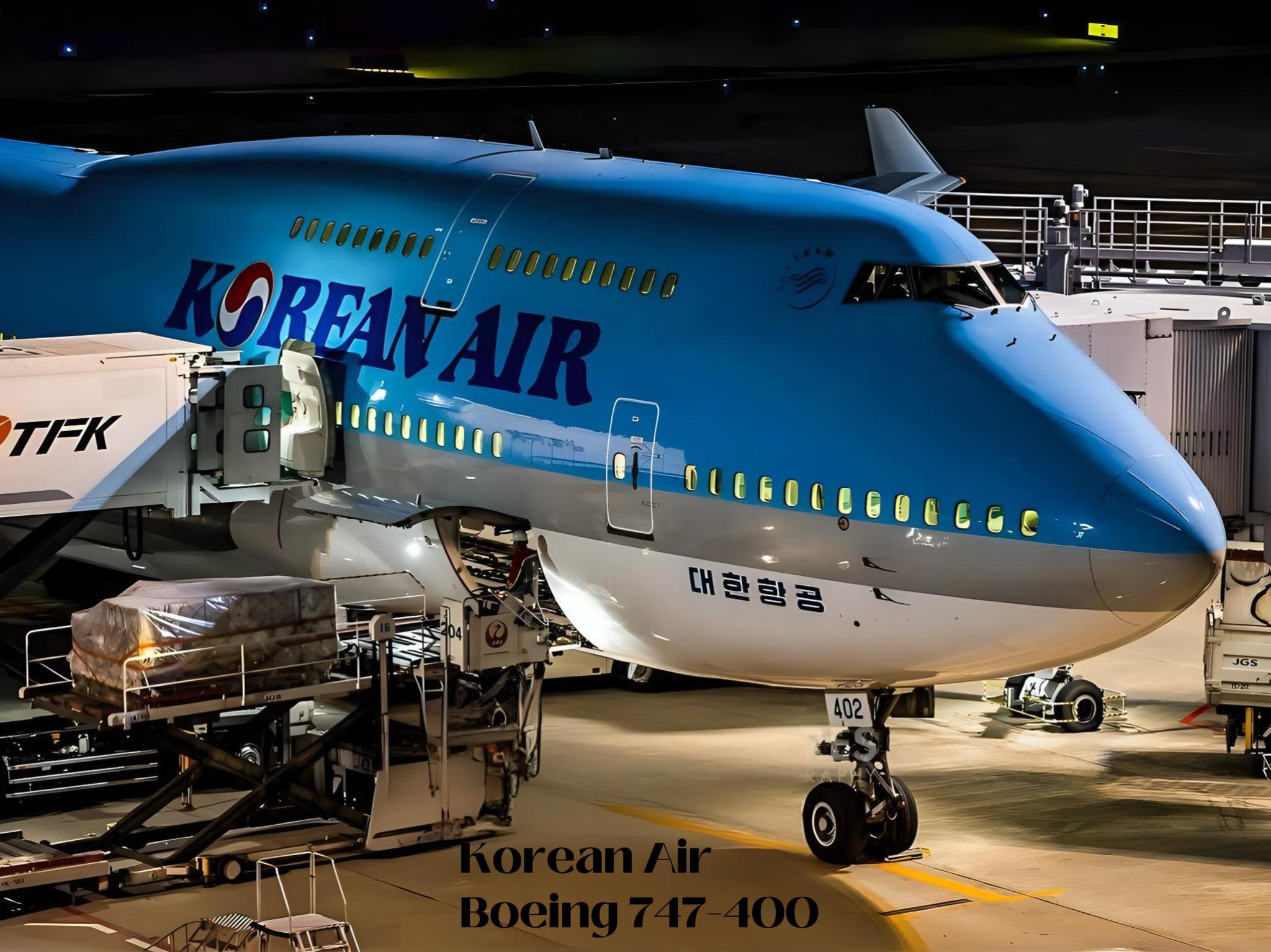 Ever wonder what a Boeing 747-400 cross-section looks like