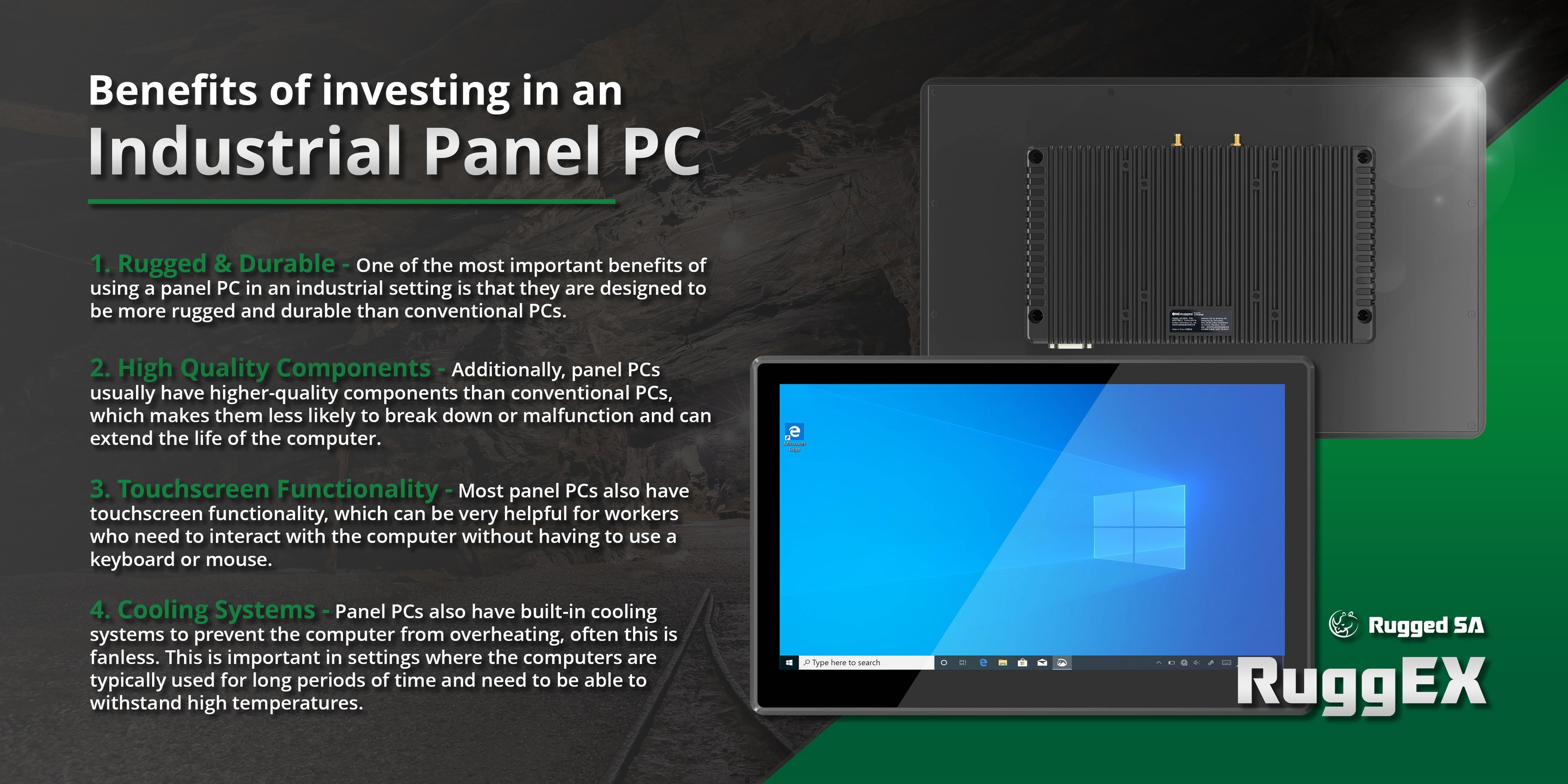 Rugged - What is a Panel PC ? A panel PC, also known as a panel-mounted ...
