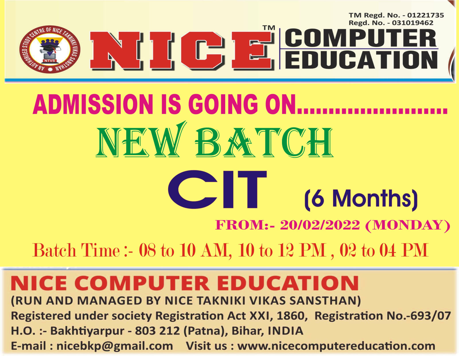 Nice Computer Education | Bakhtiyarpur