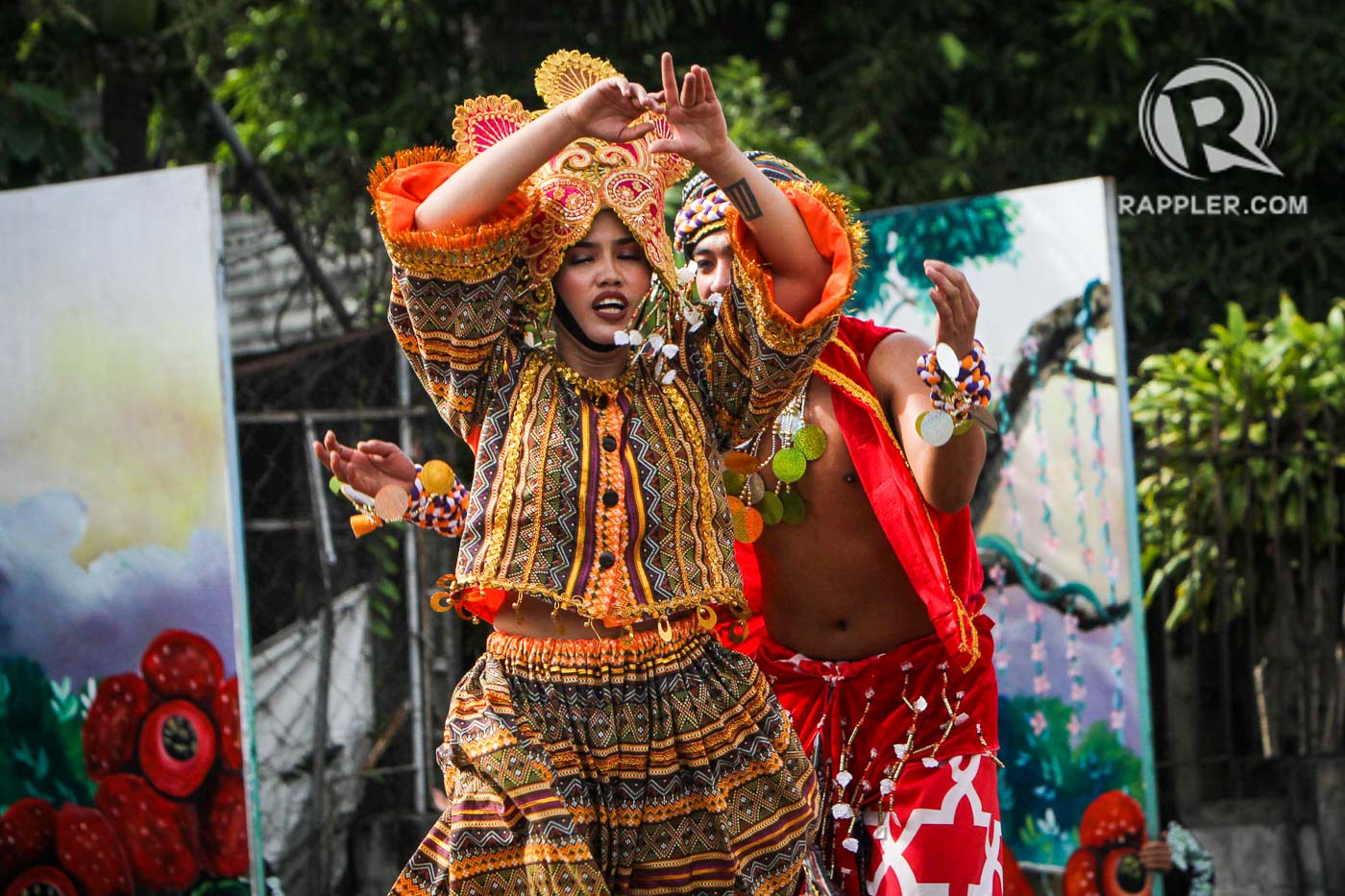 Rappler - Contingents dressed up in their colorful... | Facebook