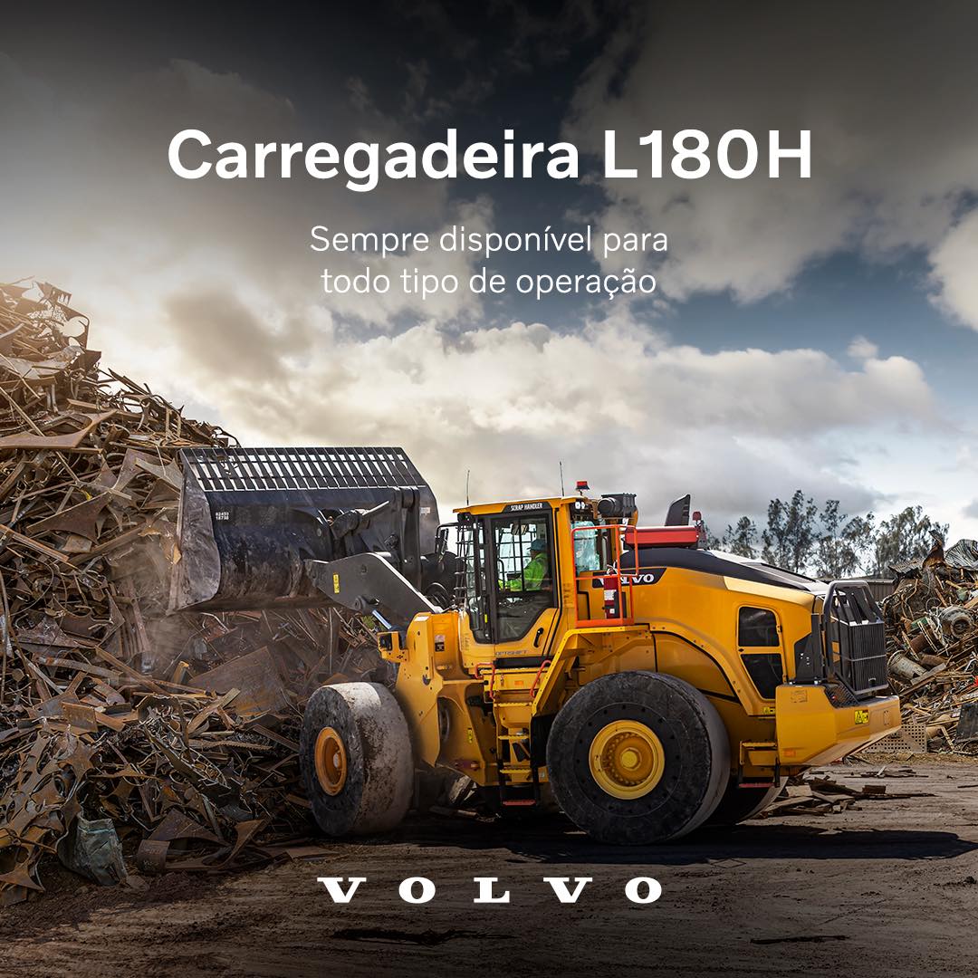 A Carregadeira L180H... - Volvo Construction Equipment Brasil
