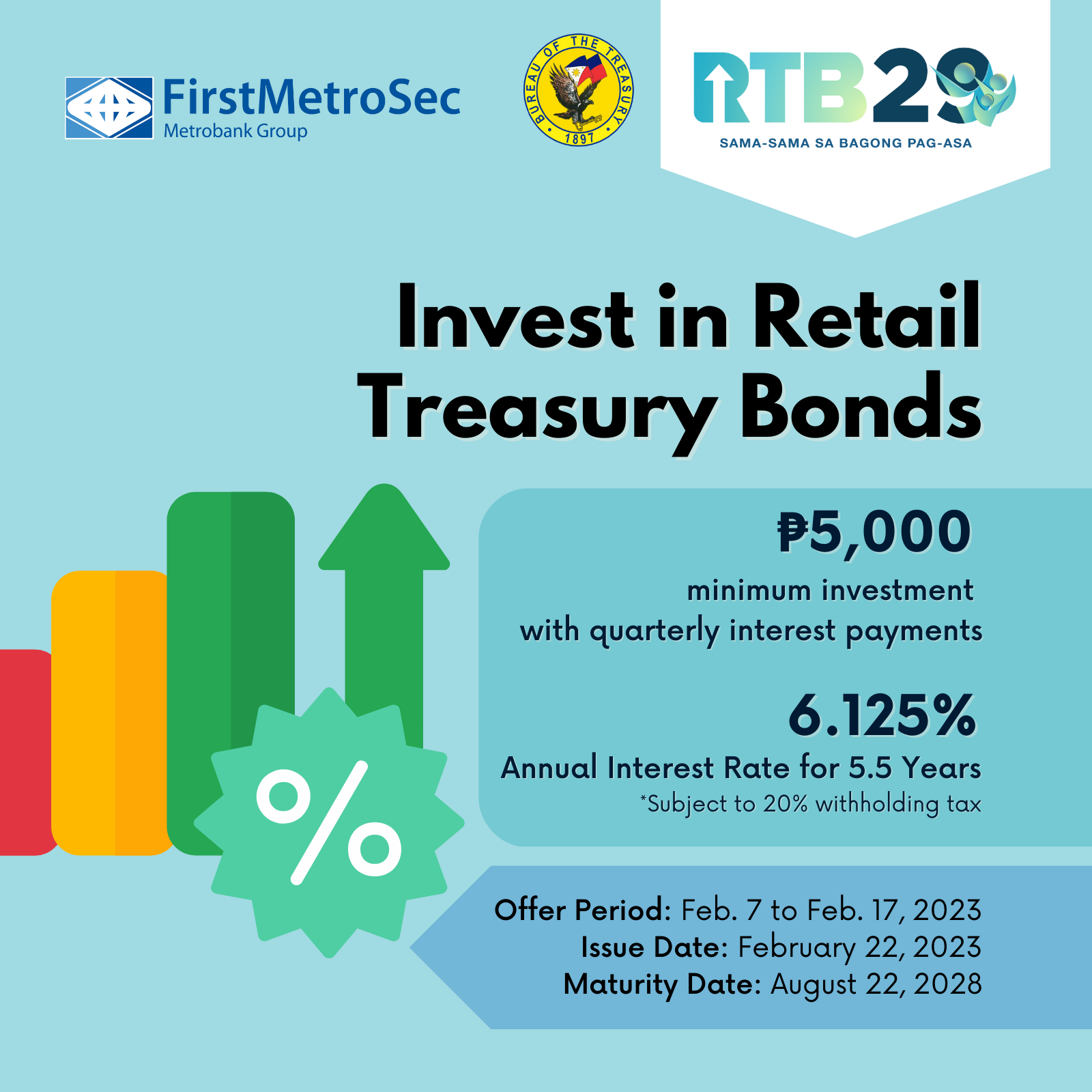 First Metro Securities - RTB 29 is now available! The retail treasury ...
