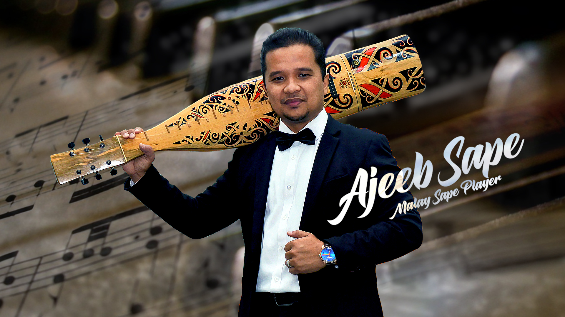 Ajeeb Sape - Malay Sape Player