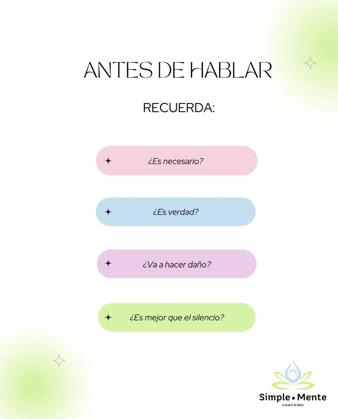 Simple ・mente Coaching | Lima