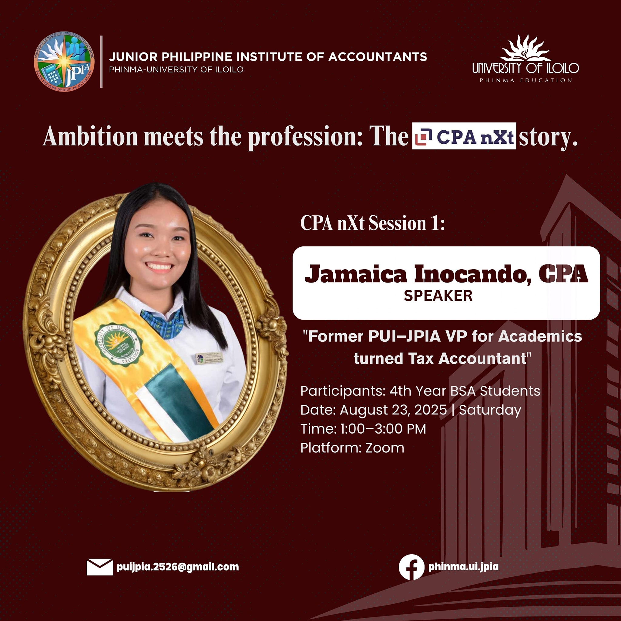 𝗖𝗣𝗔 𝗻𝗫𝘁... - PUI Junior Philippine Institute of Accountants | Facebook