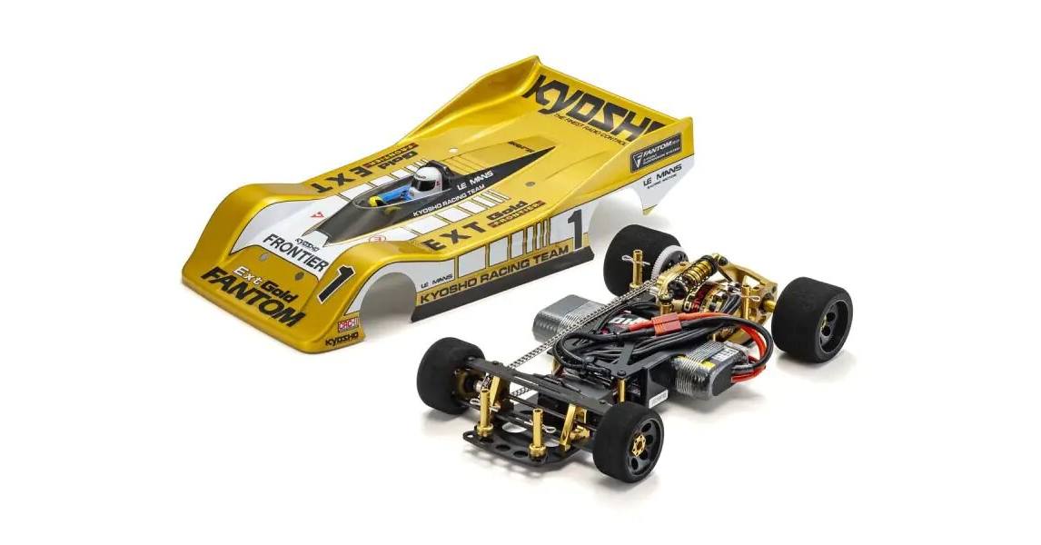 KYOSHO ファントムEP 4WD Ext ゴールド　60周年記念モデル　中古 Kyosho Fantom 1/12 4WD Ext Gold 60th Anniversary PRE-ORDER!!! With