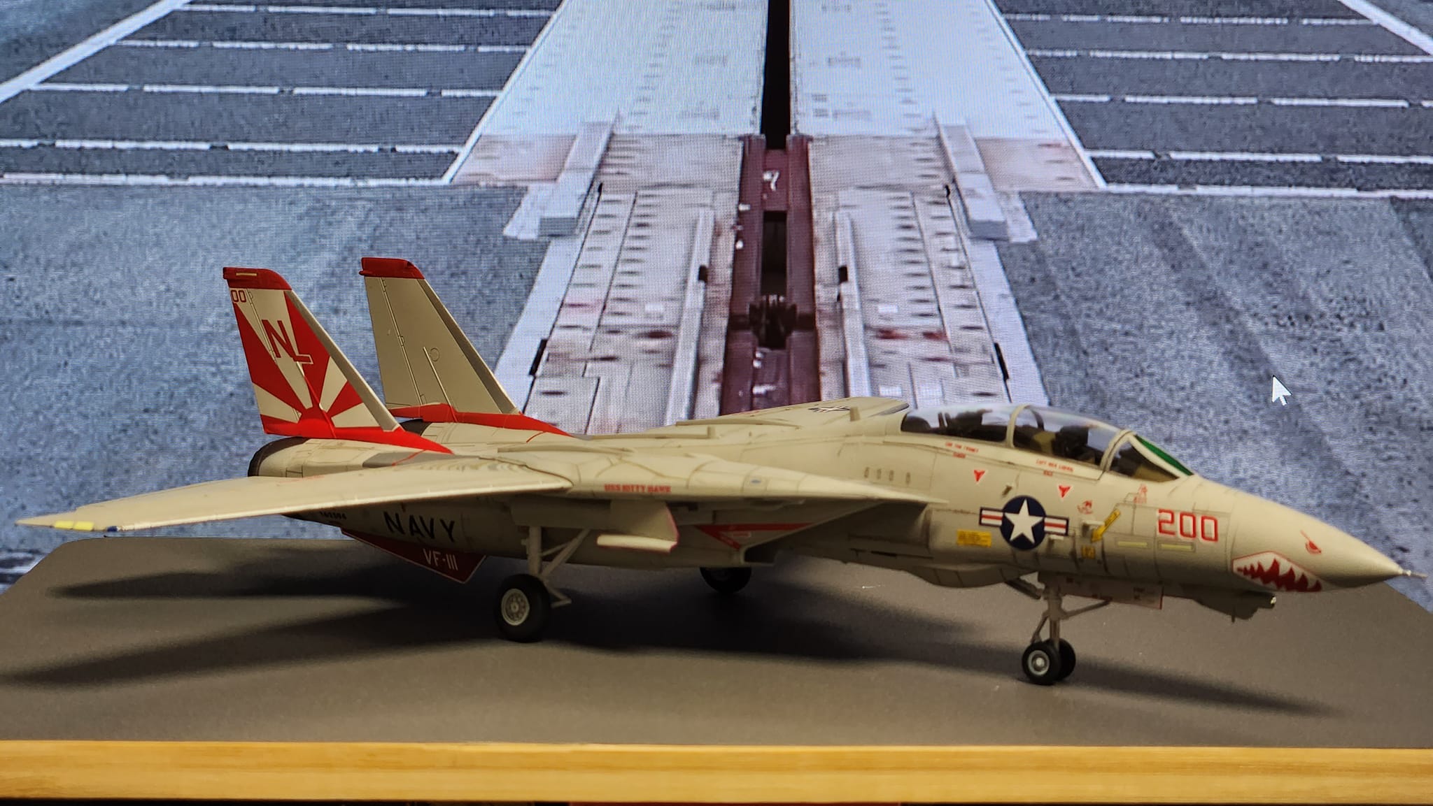 F-14A Tomcat VF-111 Sundowners scale model