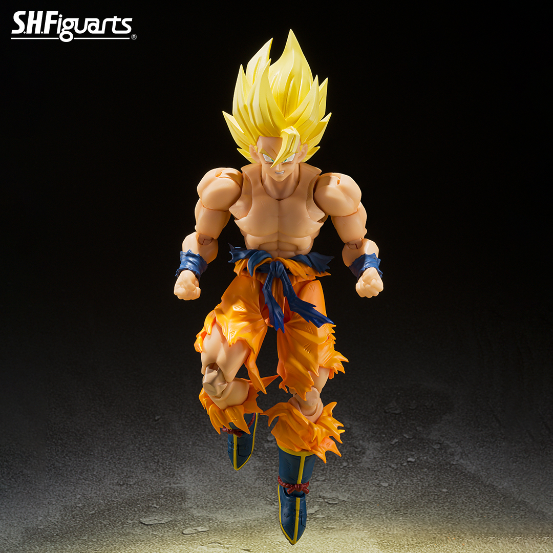 Bandai Super Warrior Goku Encyclopedia Figure | Dragon Ball Z Son Goku Ultimate Collection (Japan Import)