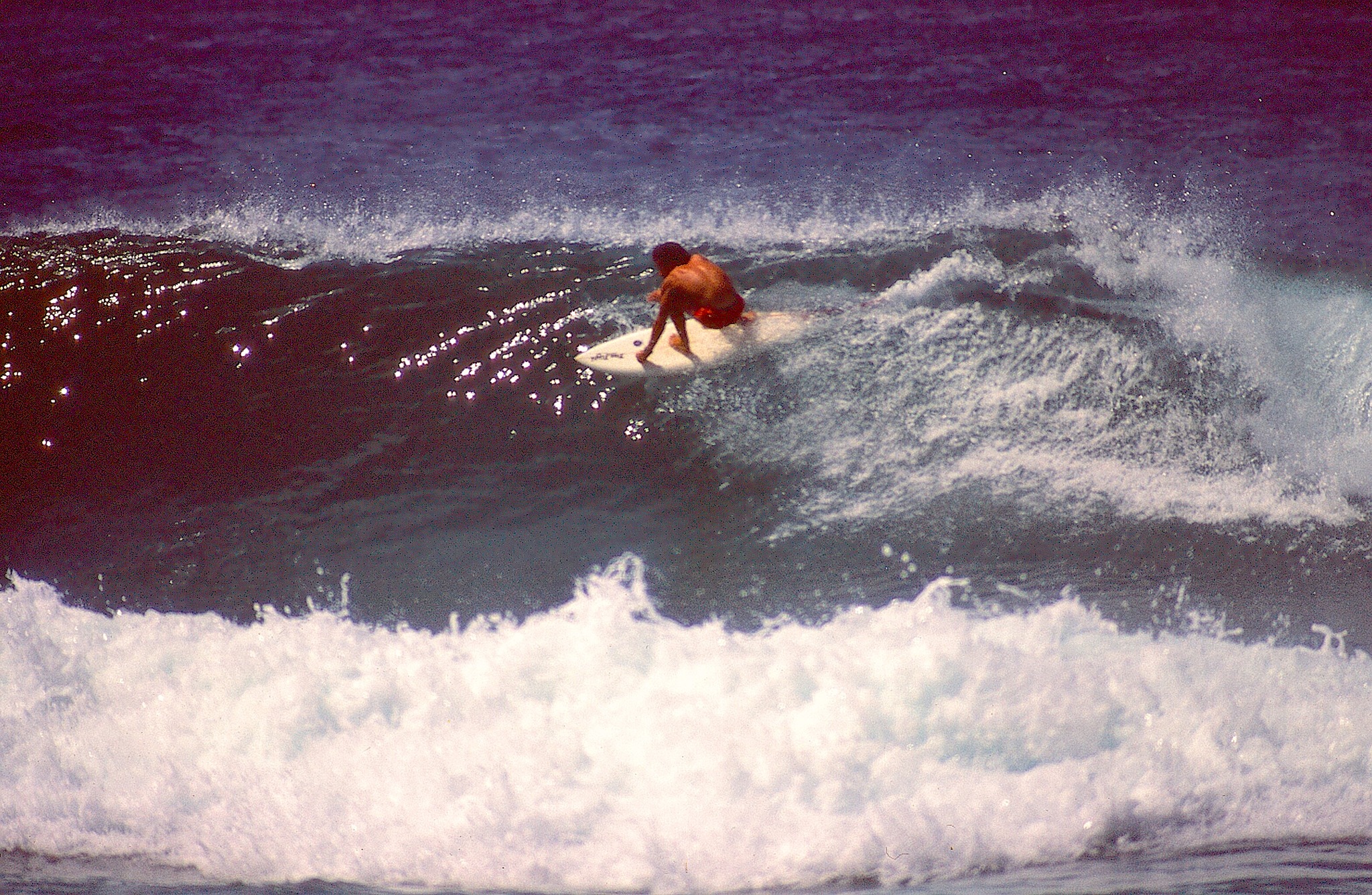 Vince Klyn's 1980 free flight surfboard
