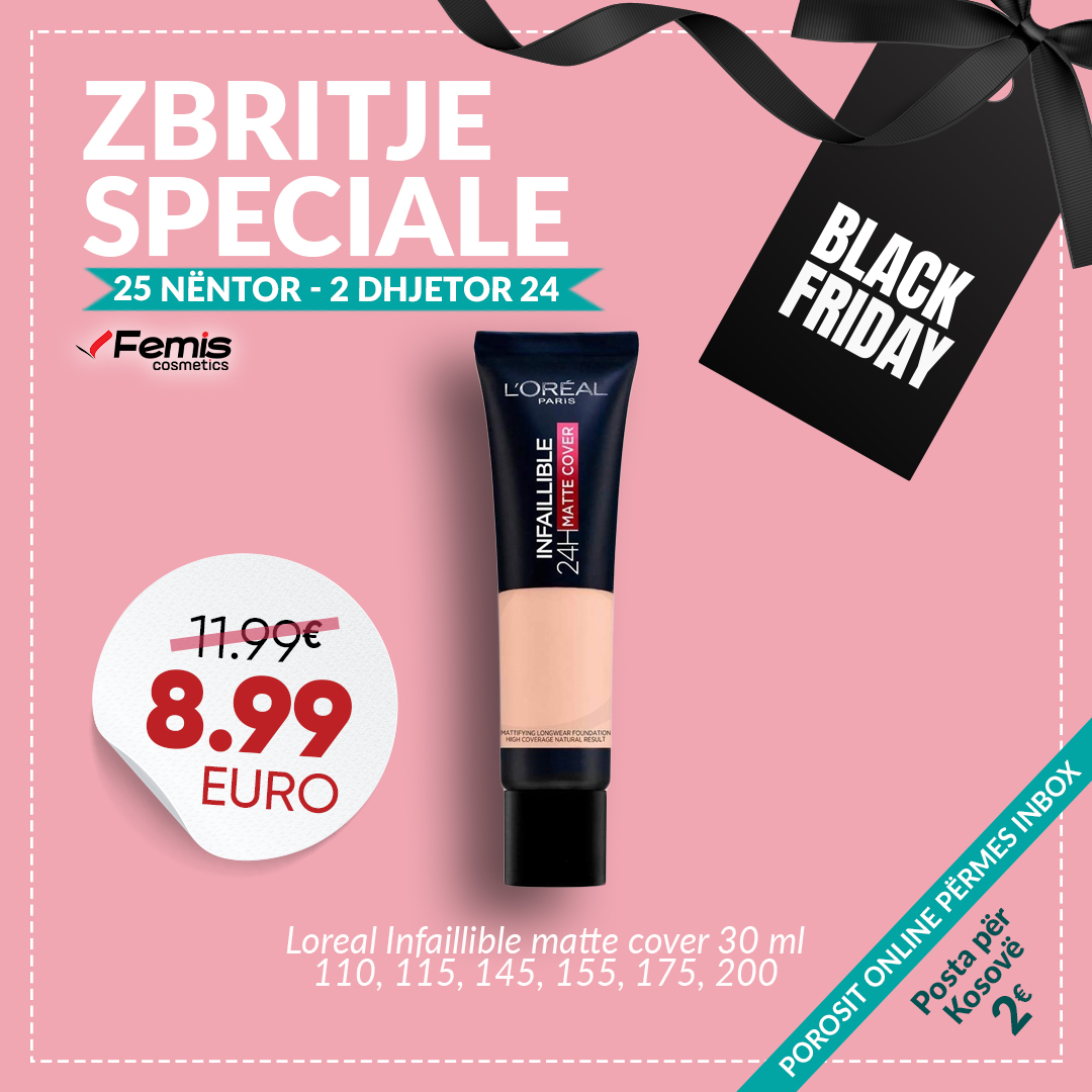 Femis - ⬛️🔥Super ZBRITJE për Black Friday!🤩 Femis Cosmetics ju pret me ...