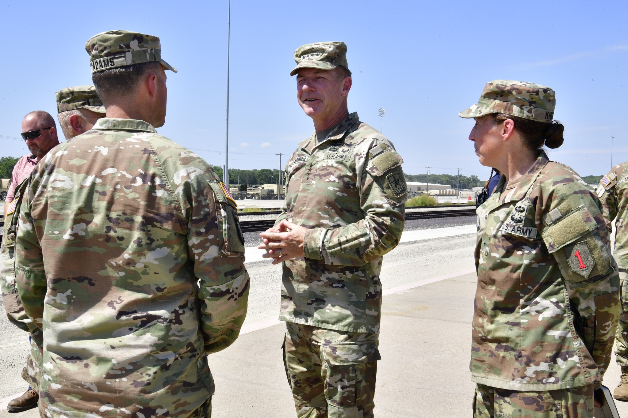 I visited Fort Riley this week... - U.S. Army Chief of Staff