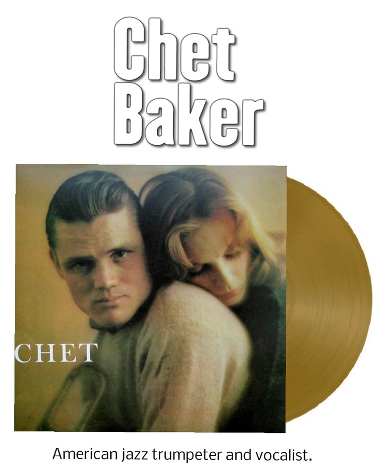 Chet Baker's 1958 album on 24-karat gold cd