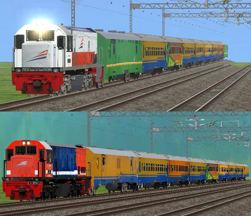 Ababil Railway Corporation - Add On Spesial Lebaran Tahun Ini :D CC 201 ...