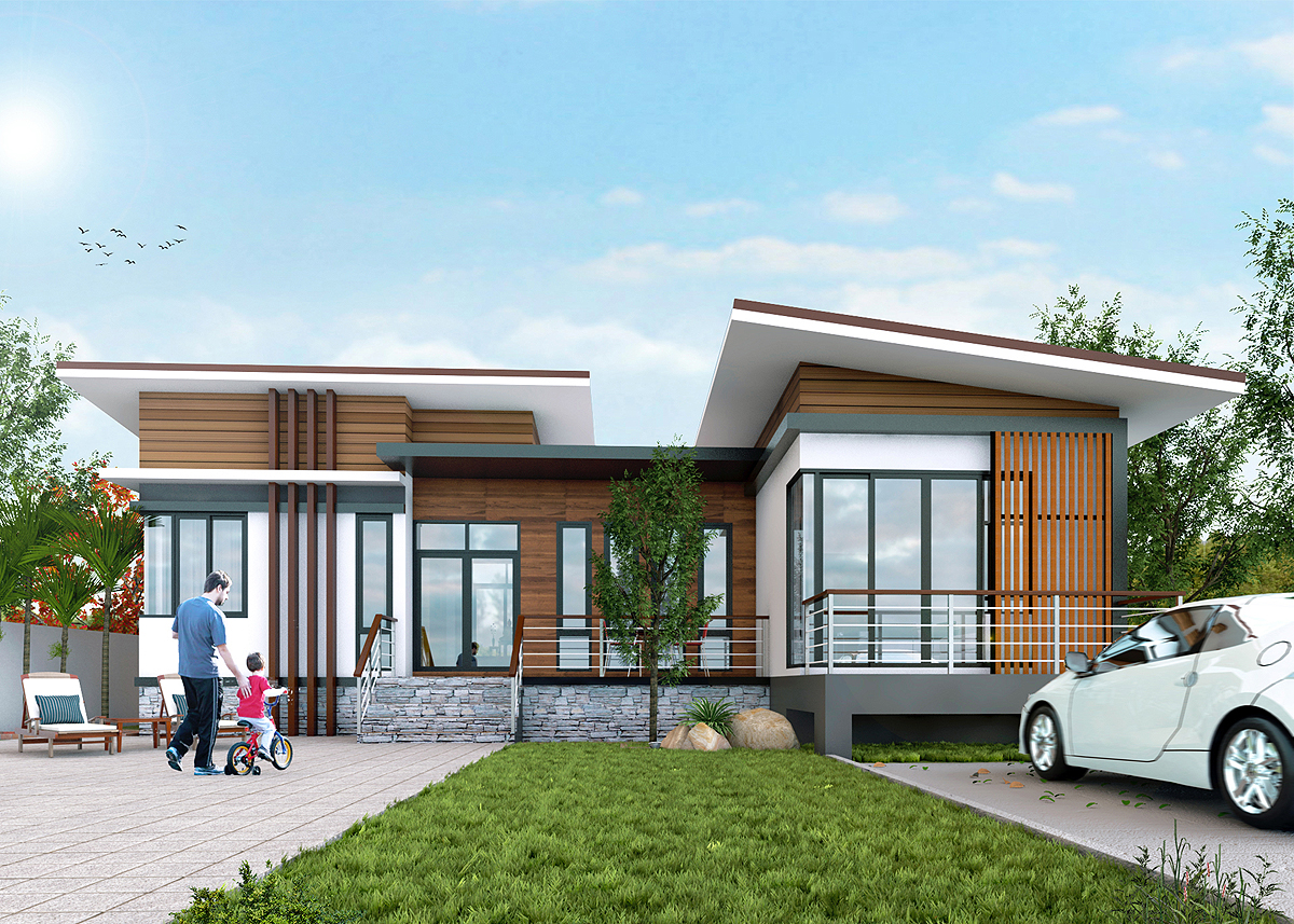 แบบบ้านโมเดอเรท... - แบบบ้านโมเดิร์น Modern-บ้านป่าตาลโมเดอเรท | Facebook