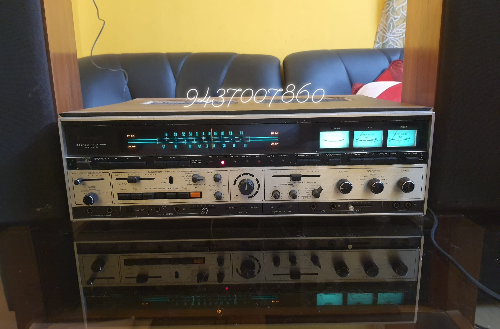 Kenwood KR-6170 JUMBO JET STEREO RECEIVER