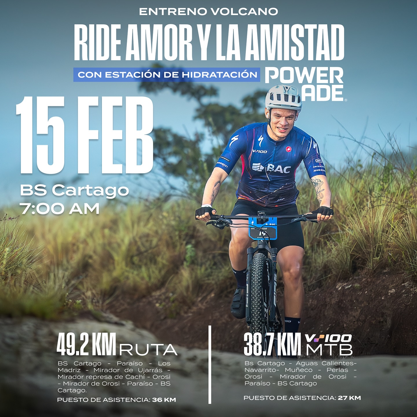 Volcano 100 - 🚴‍♂️ ¡Este Día del Amor y la Amistad, celebremos rodando ...