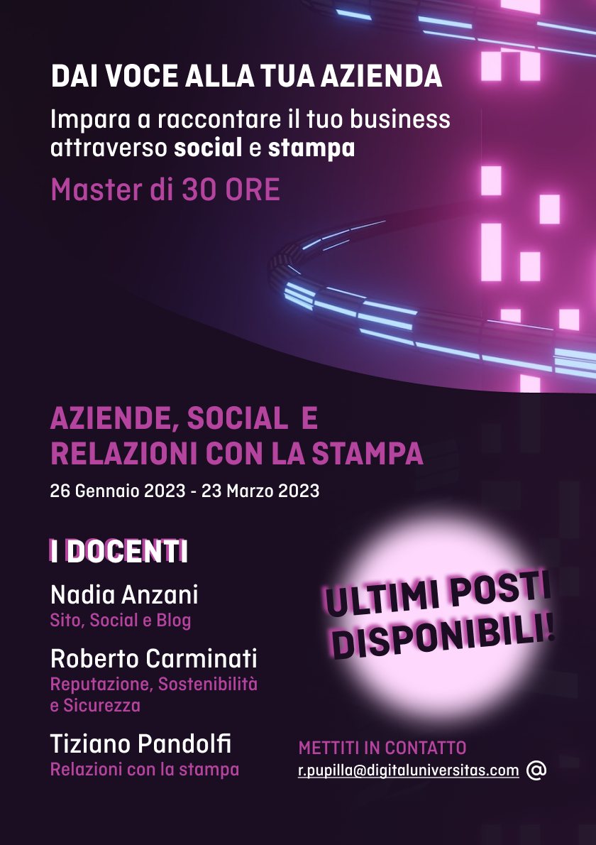 Digital Universitas - Oggi vi presentiamo Blerta Rama Blerta ama ...