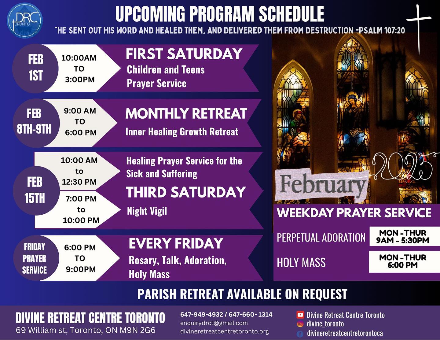 Daily Surrender and Deliverance Prayer | Toronto ON