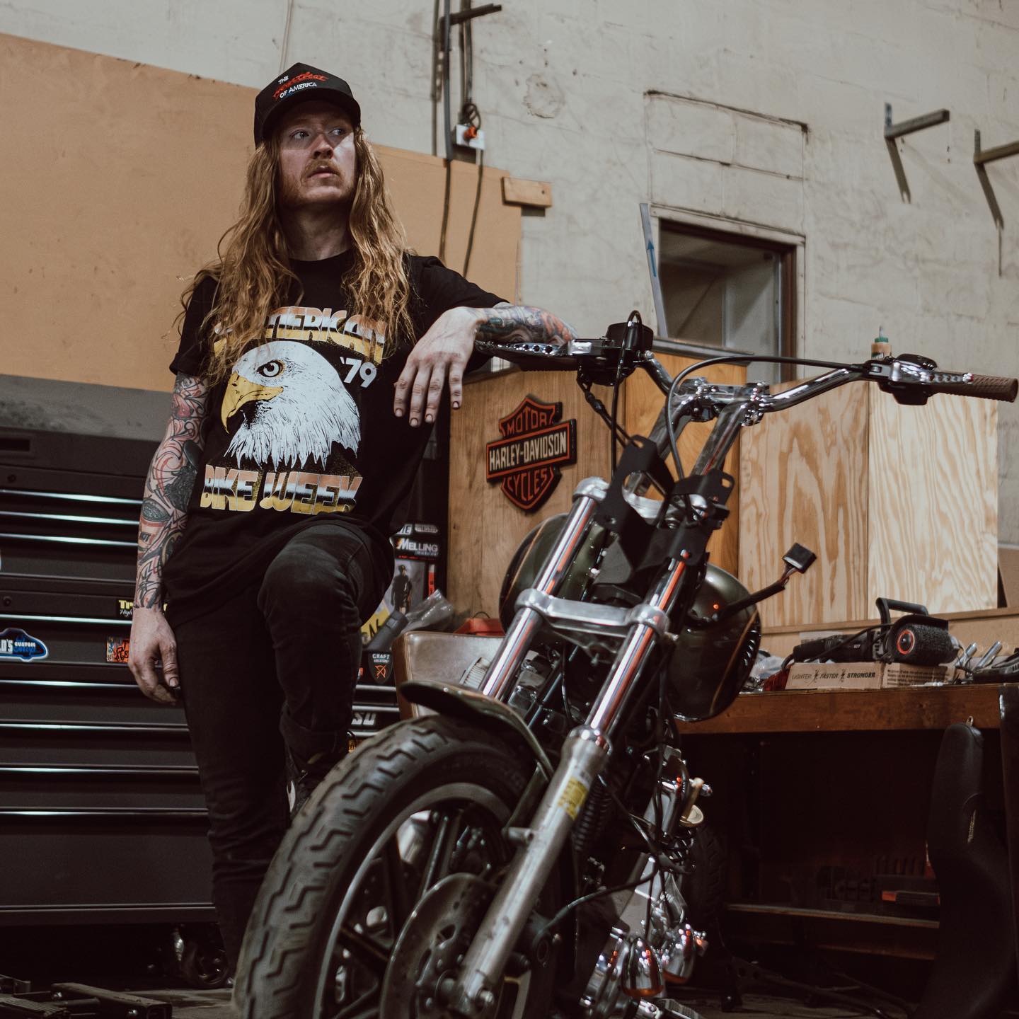 Slumerican - NEW DROP! Bike Week Tee just pulled up today...