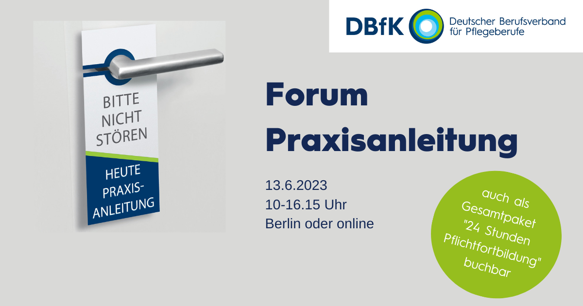 📱 Jetzt anmelden: Das „Forum... - DBfK Bundesverband e.V. | Facebook