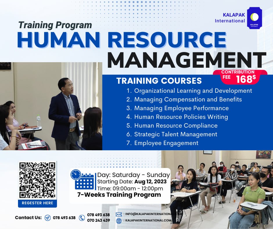 Kalapak - HR Management Training Program is now open for batch 03. 👉The ...