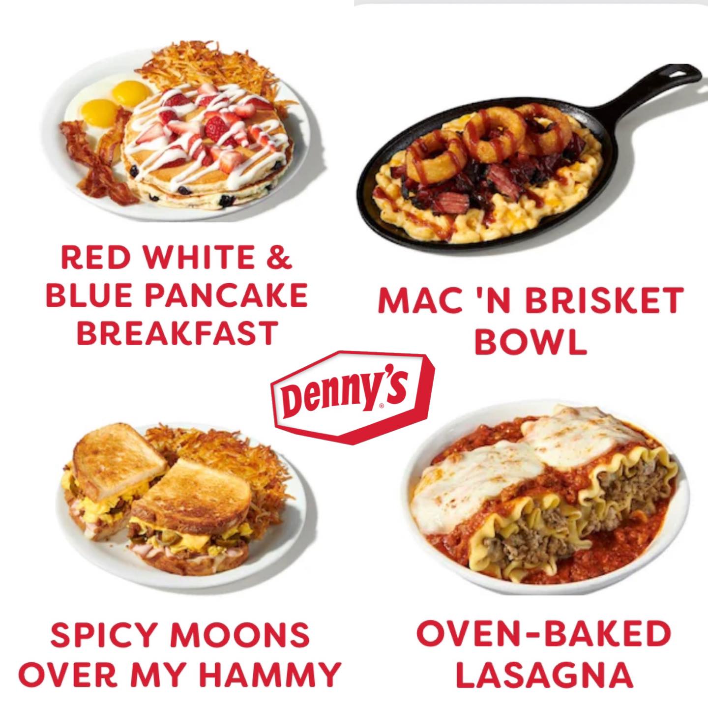 Markie_devo - Denny's launches a new huge menu in... | Facebook