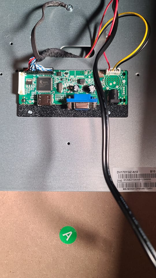 Can I replace Out Run Arcade 1Up PCB and monitor with Ridge Racer's?