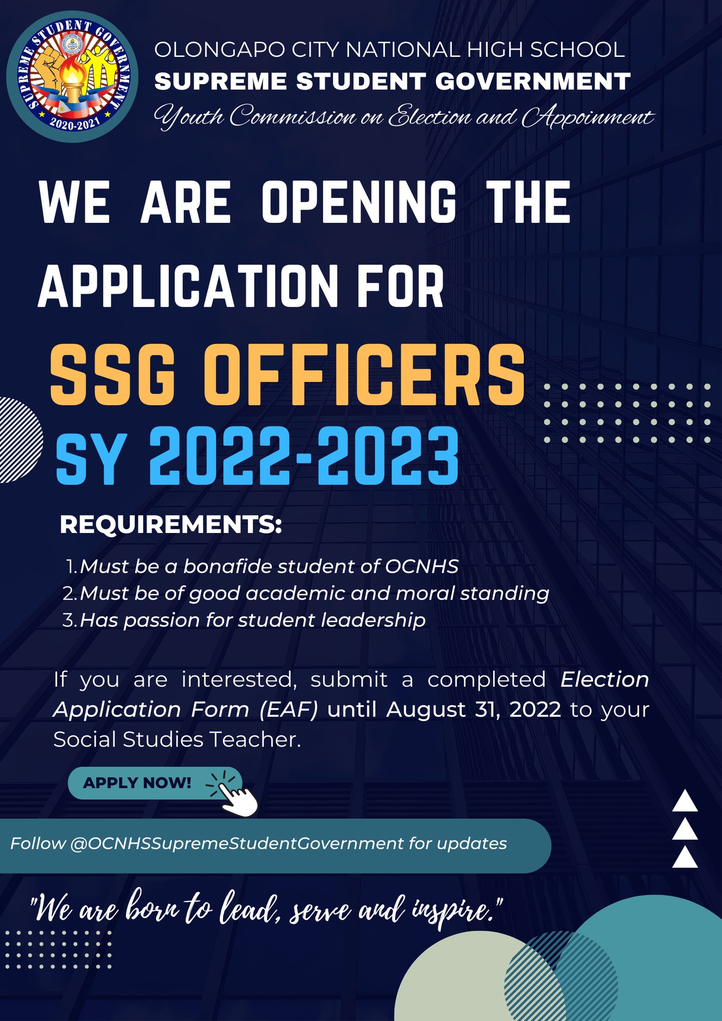 Hello,... - OCNHS Supreme Student Government • S.Y. 2020-2021 | Facebook