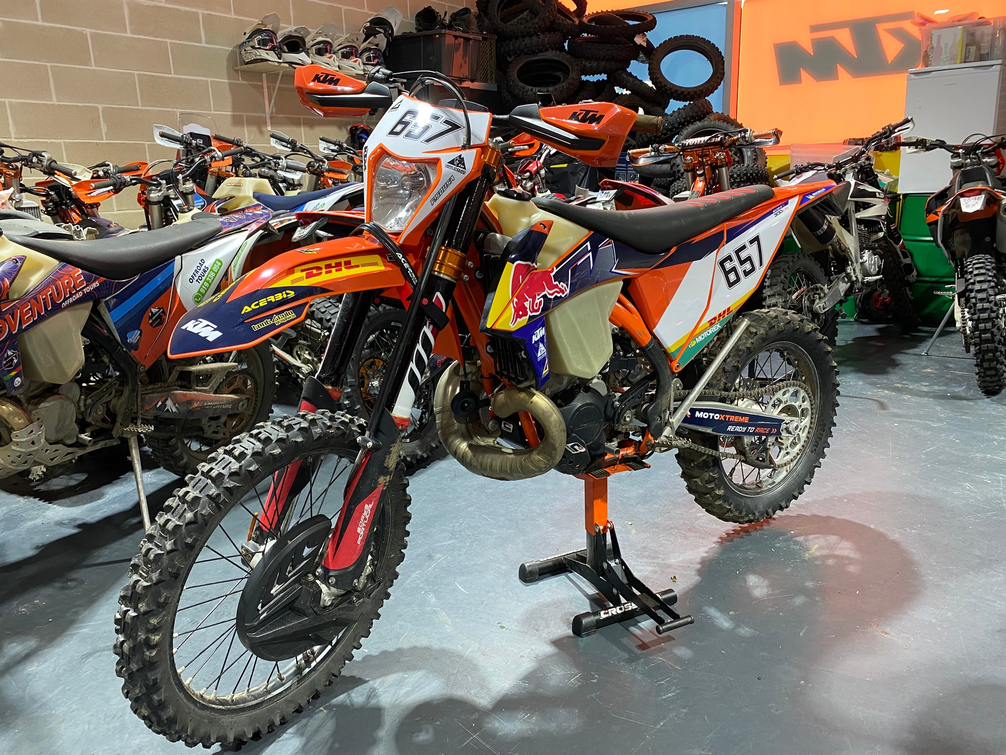 💥 🔥 Graphics Kit KTM Factory RedBull... - TENTÁCULO GRAPHICS