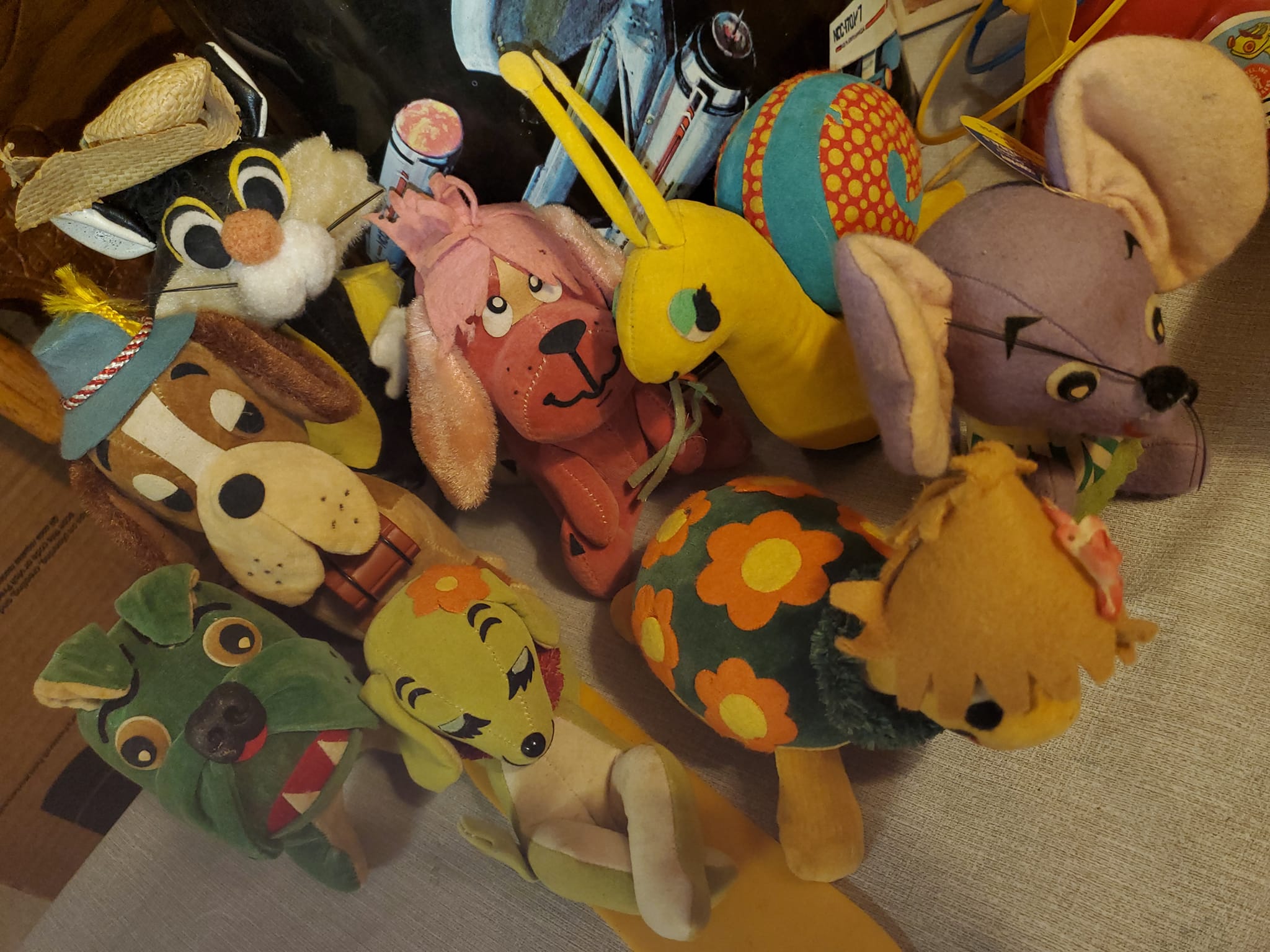 Vintage Dream Pets toy animals from 1960s-1970s Japan and Taiwan