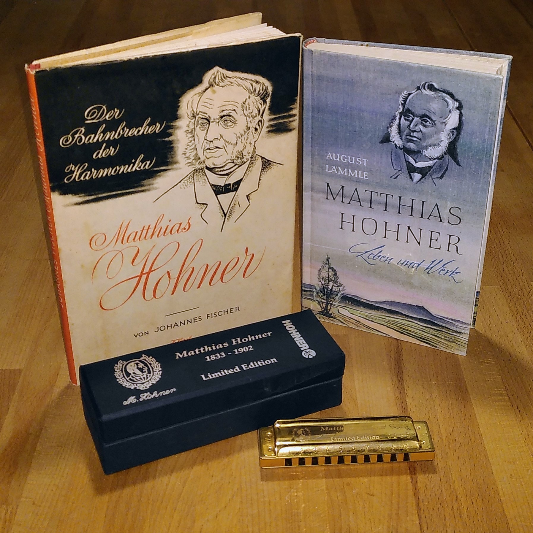 管楽器・吹奏楽器 HOHNER Matthias1833-1902 Limited Edition On December 12th in 1833 Matthias Hohner, founder of the HOHNER