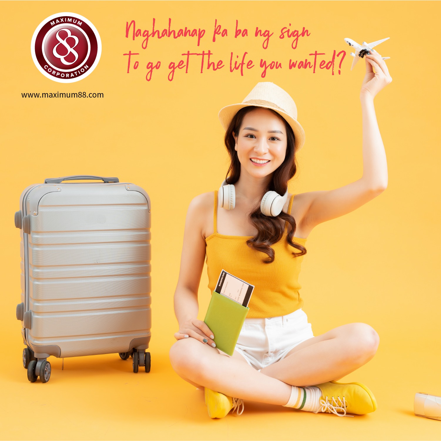 Maximum 88 Corporation - Naghahanap ka ba ng sign to go get the life ...