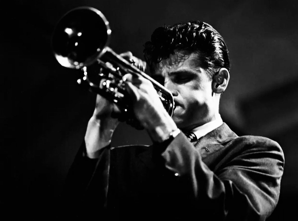 Chet Baker at Blue Note in Paris July 1962, Photo by Jan Persson 
