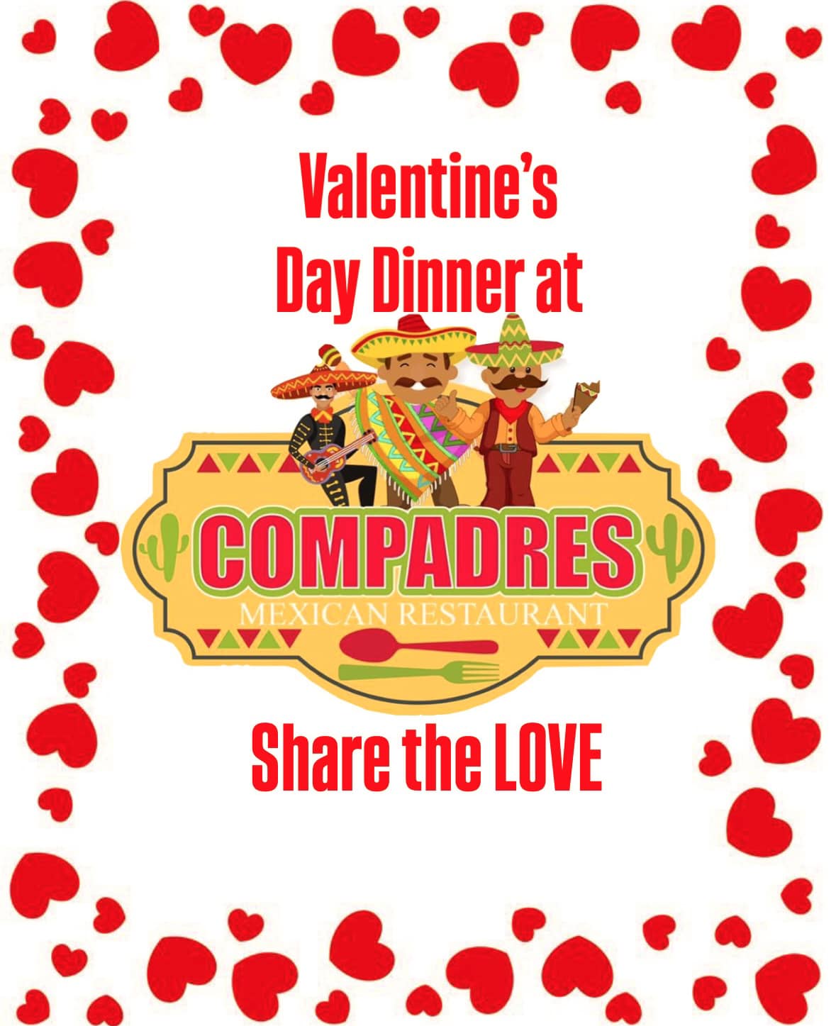 Compadres - Happy Valentine’s Day! ️ 