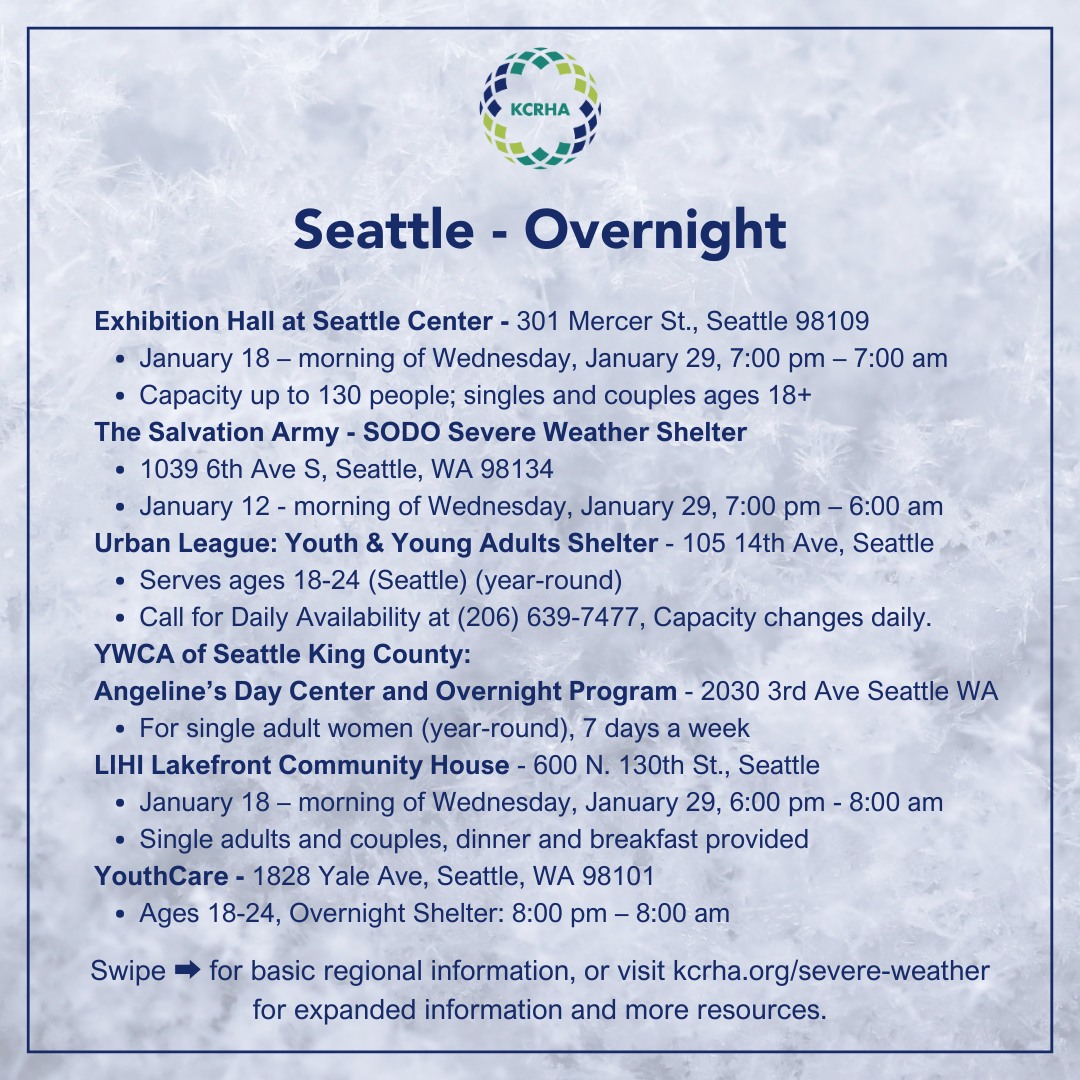 King County Regional Homelessness Authority | Seattle WA