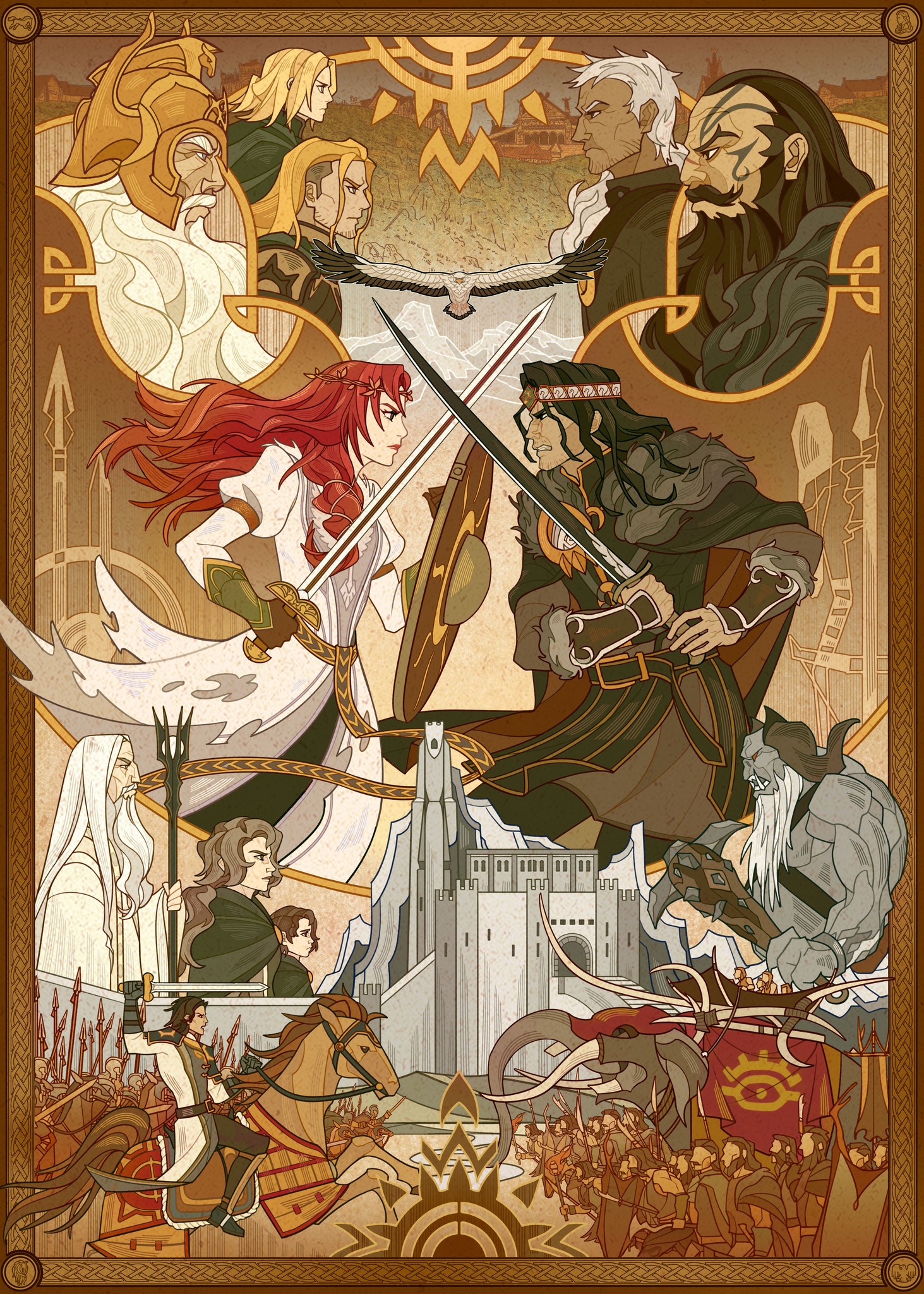 Arte Rohirrim Rohirrim Tolkien Gateway