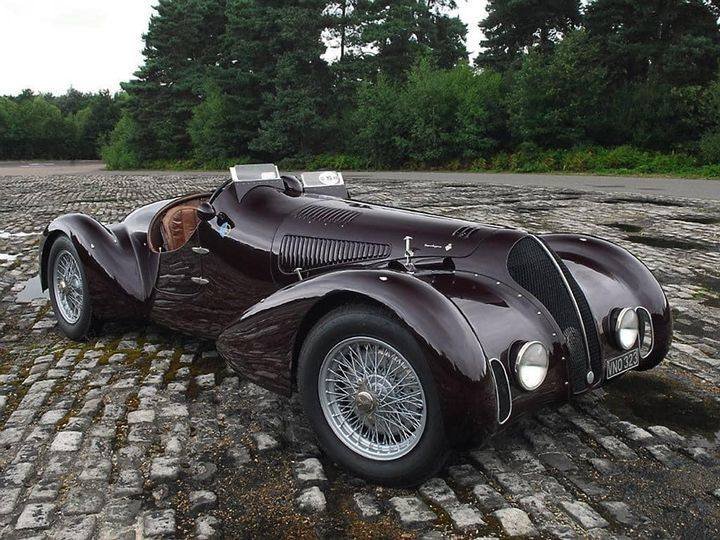 1938 Fiat 1500 Spider MM concept by Zagato
