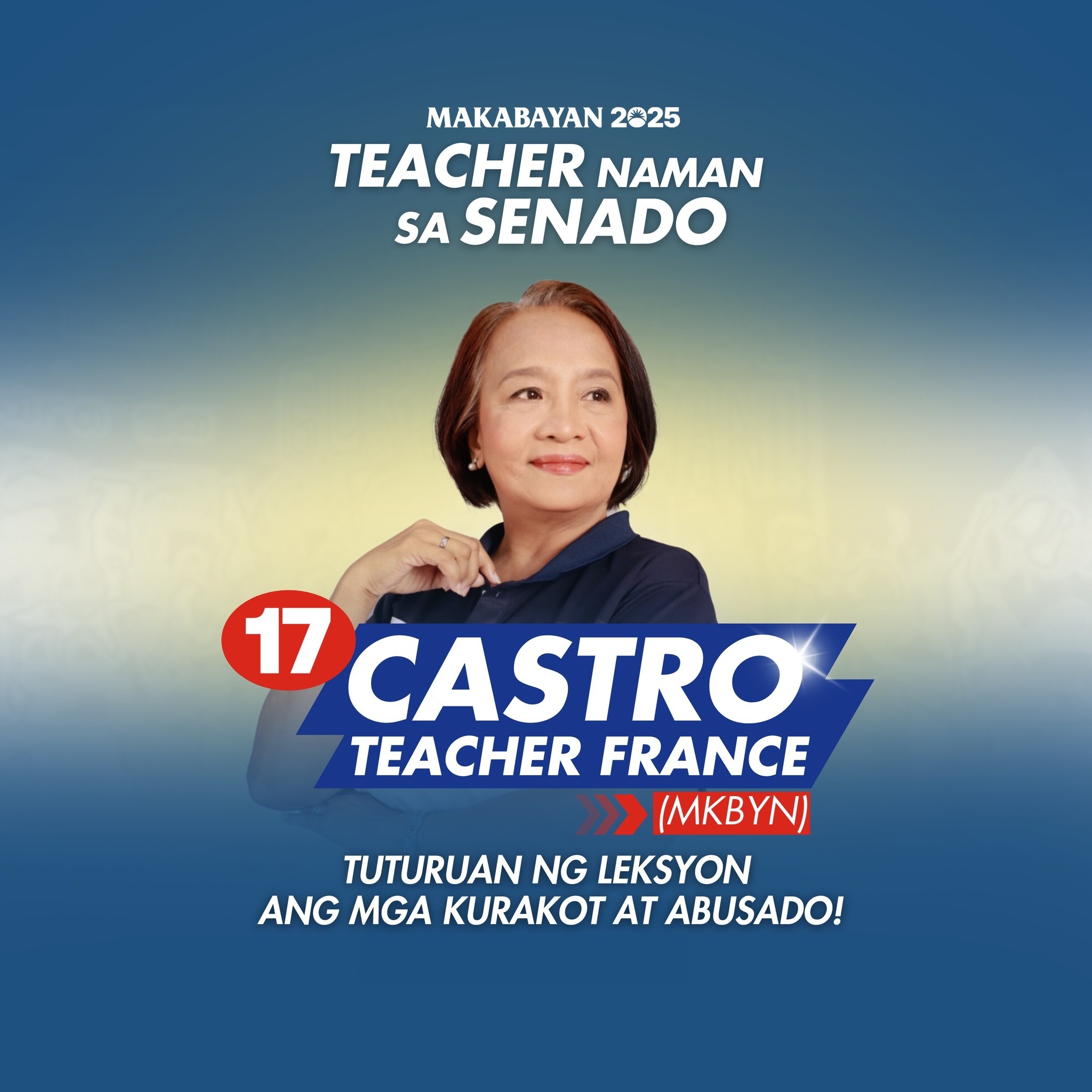 17 Teacher France Castro for Senator