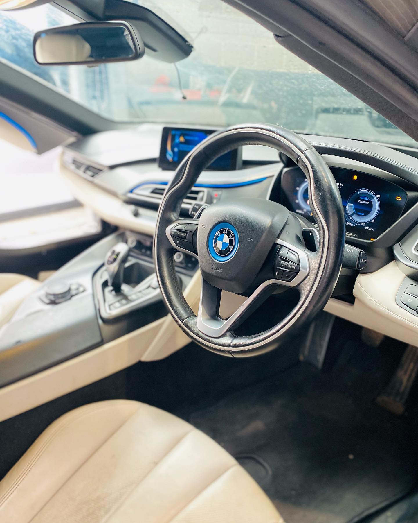 This lovely BMW i8 has been in... - Miltech Auto Performance